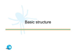 Basic structure
 