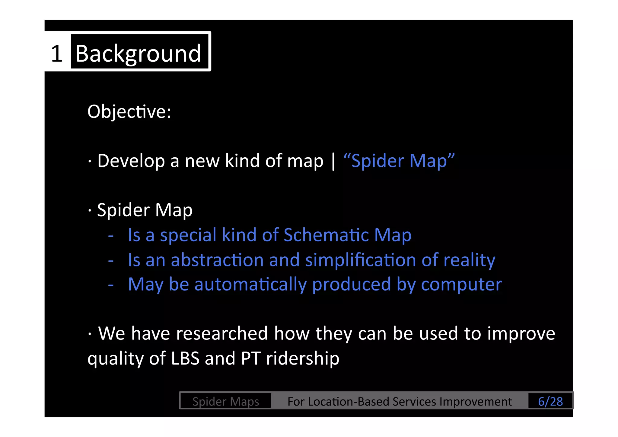 Spider Map.pdf Spider maps for location based services improvement | PDF
