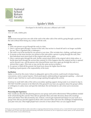 Spiders web | PDF