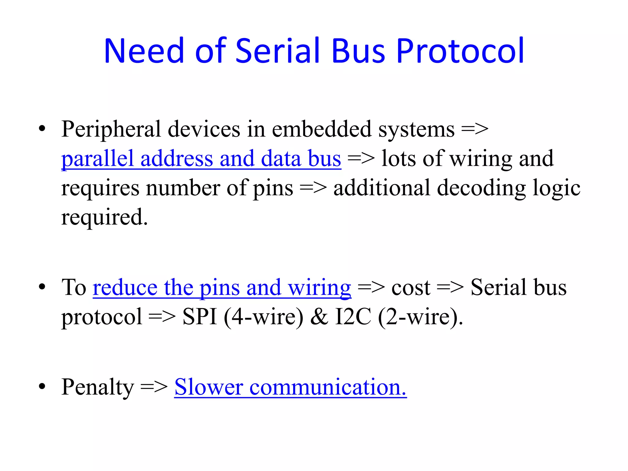 Serial Peripheral Interface(SPI) | PPT