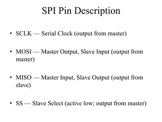 Serial Master Serial Peripheral Interface(SPI) | PPT