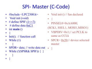 Spi Defect Code Serial Peripheral Interface(SPI) | PPT