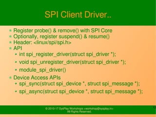 Intel Spi Driver SPI Drivers | PDF