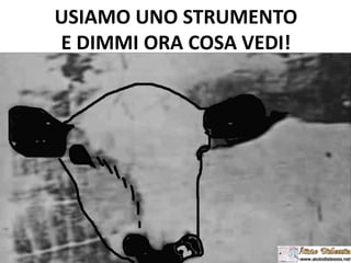 USIAMO UNO STRUMENTO
E DIMMI ORA COSA VEDI!
 