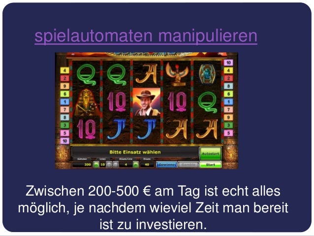 Kann Man Spielautomaten Manipulieren Kann Man Spielautomaten Manipulieren