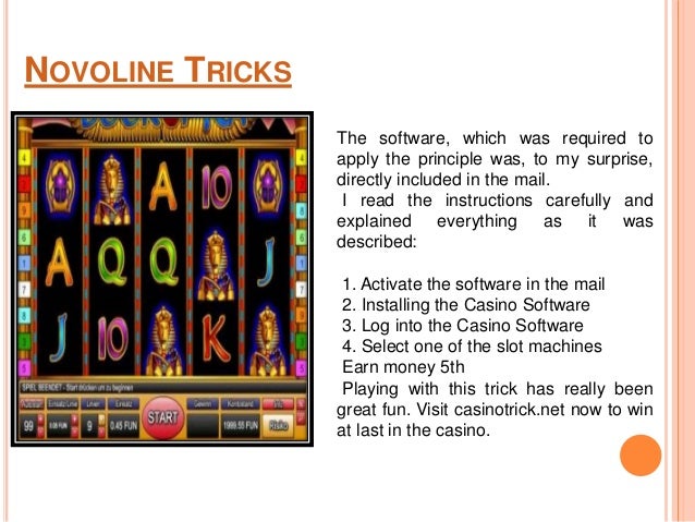 Novoline 2 Tricks Novoline 2 Tricks