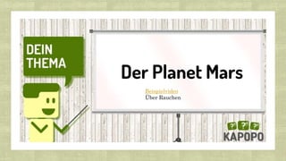 Beispielvideo
Über Rauchen
 