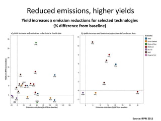 Inter-linked impacts and policy options of climate change and water resources in South and SE Asia