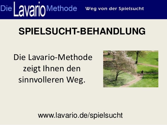 Spielsucht Behandlung Spielsucht Behandlung