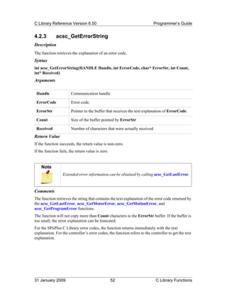S Pii Plus+C+Library+Programmer+Guide | PDF