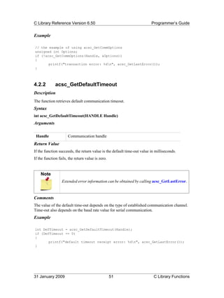 S Pii Plus+C+Library+Programmer+Guide | PDF