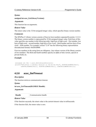 S Pii Plus+C+Library+Programmer+Guide | PDF