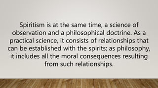 Spiratism Spiitism | PPTX