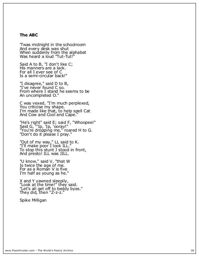 Love Poems For Each Letter Of The Alphabet Love Poems For Each Letter Of The Alphabet