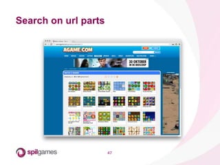 47
Search on url parts
 