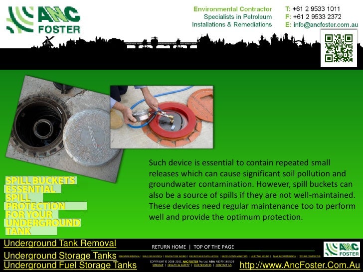 Spill buckets essential spill protection for your underground tank