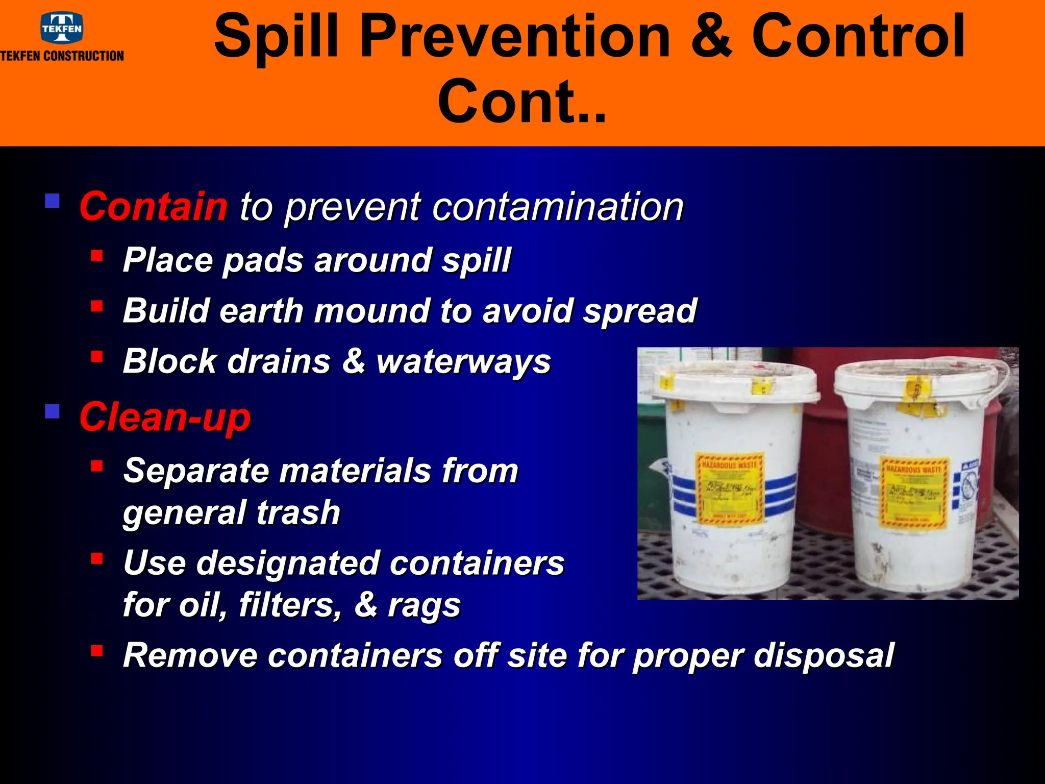 Spill Prevention Awareness Training .ppt