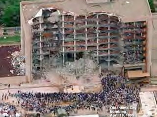 Oklahoma City
bombing
April 19, 1995
 