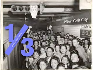 of
     all
           tra
               n




1
                sit
                      rid
                         ers




3
                               New York Cit
                                  y
 