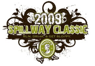 Happy\'s Runnign Club 2009 Spillway Logo Design
