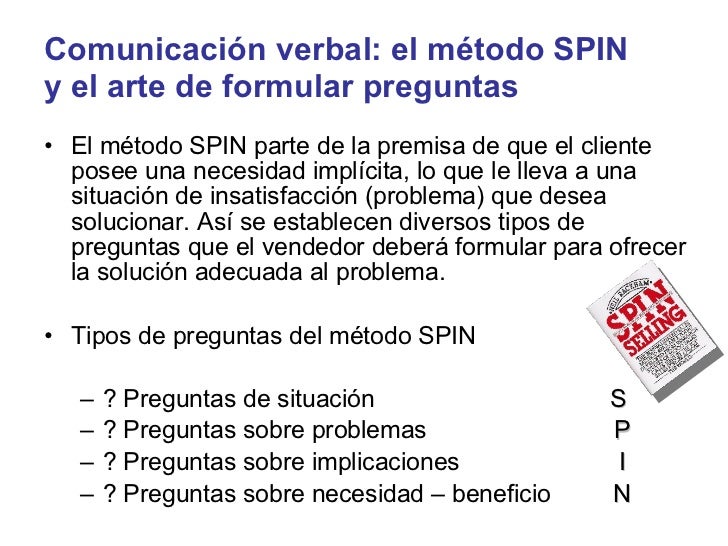 Metodo Spin De Ventas Pdf