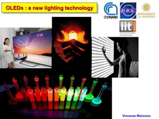 OLEDs : a new lighting technology
Vincenzo Maiorano
 