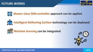Digital Twin-based Software-defined UAV Networks Using Queuing Model | PPTX