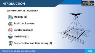 Digital Twin-based Software-defined UAV Networks Using Queuing Model | PPTX
