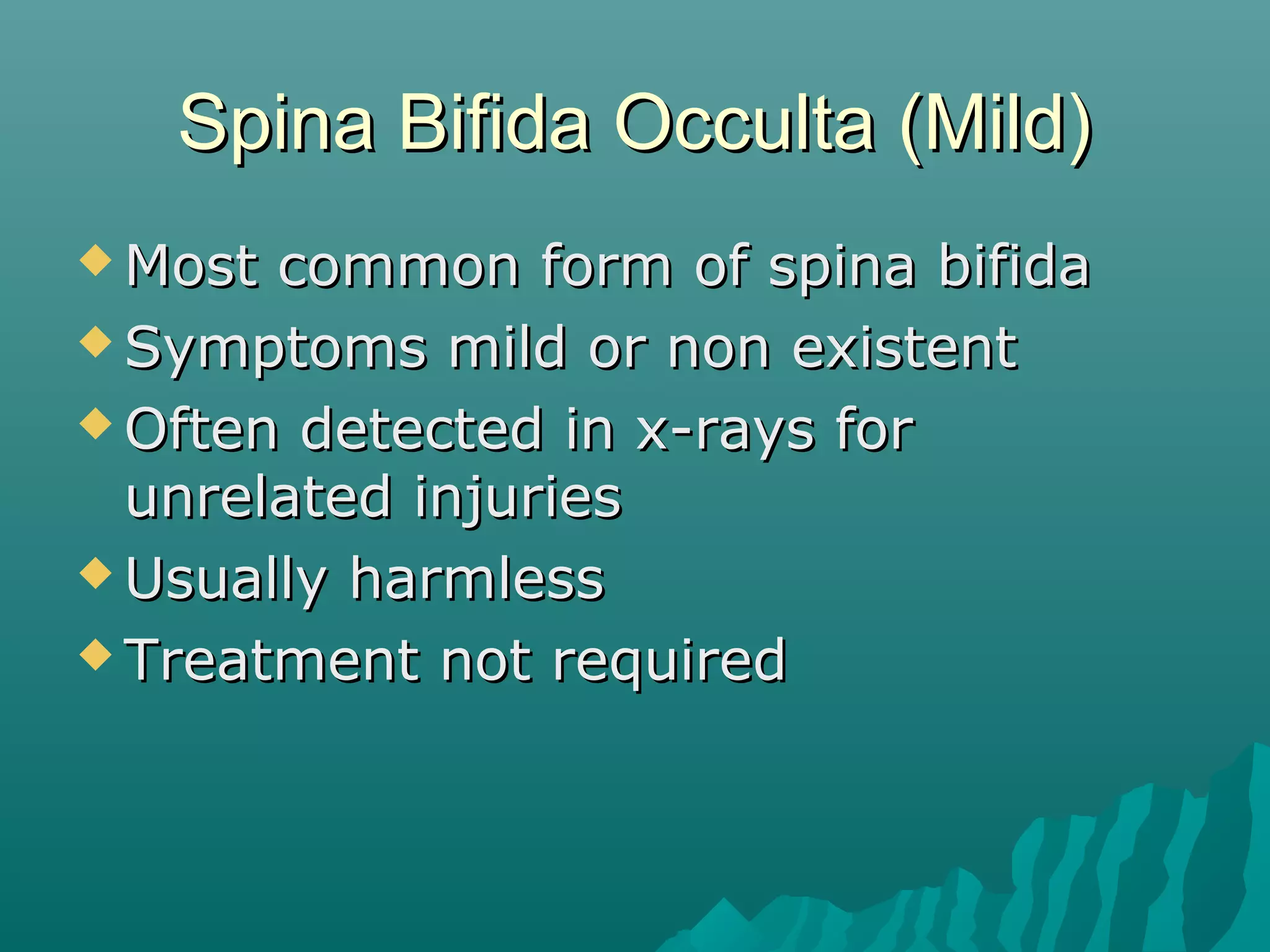 Spina Bifida presentation | PPT