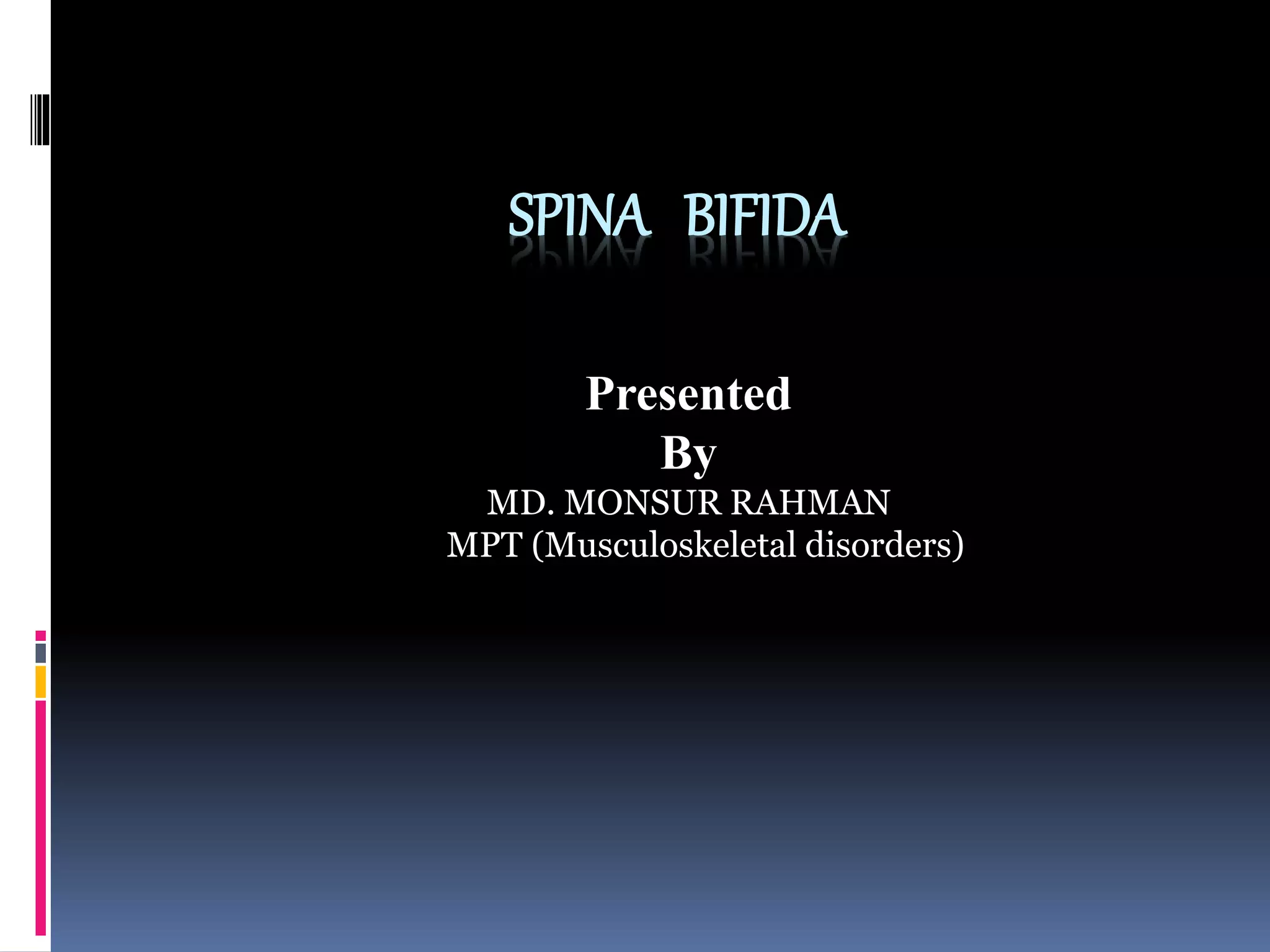 Spina bifida | PPT
