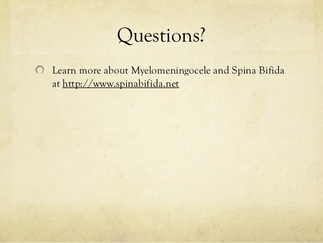 spina bifida myelomeningocele repair treatment and complications myelomeningocele repair