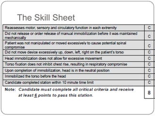 The Skill Sheet

 