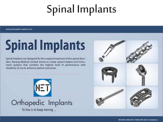 Spinal Implants
 