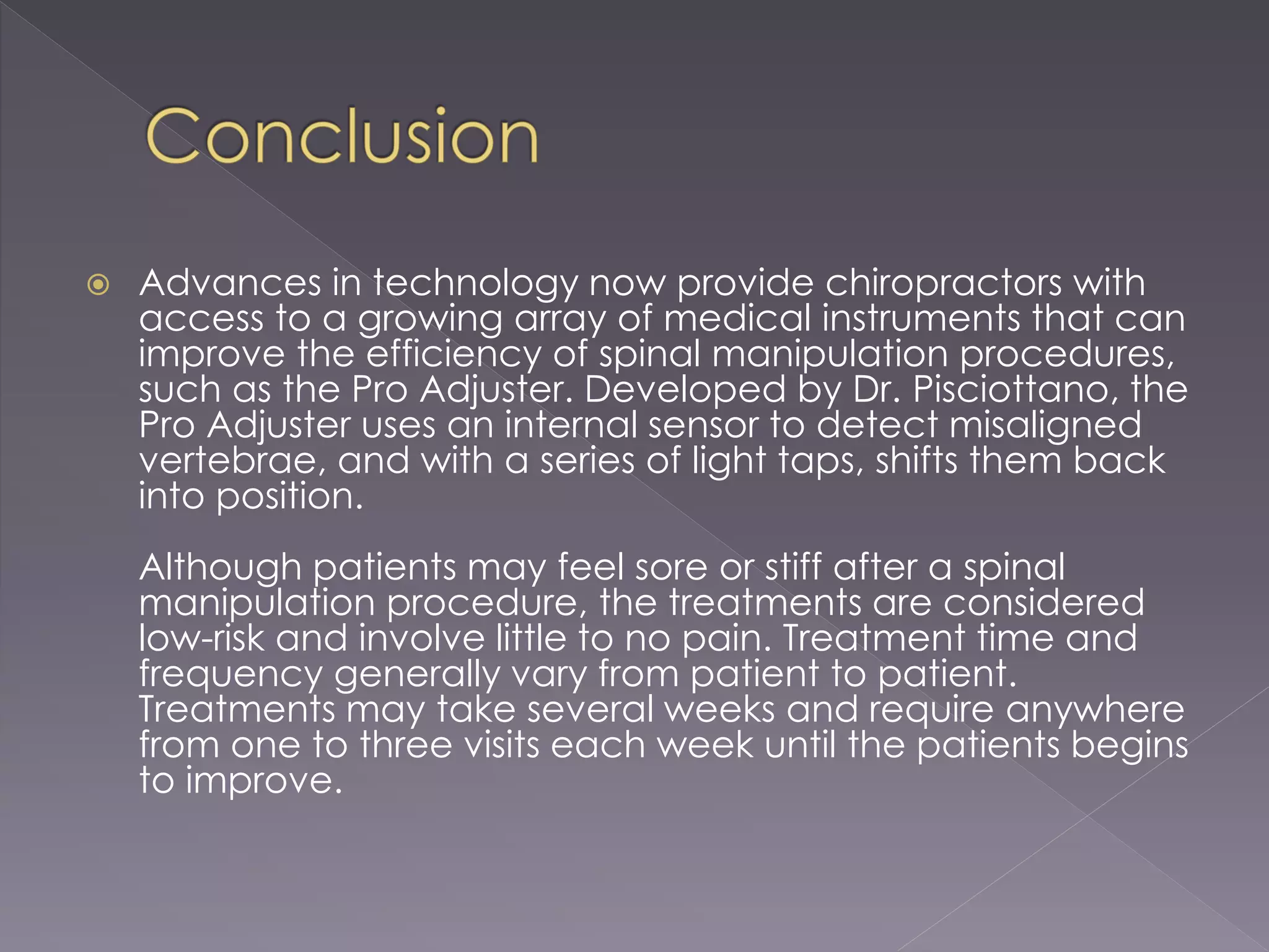 Spinal Adjustments What to Expect from a Chiropractic Visit PPT