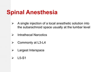 Single Interspace Spinal_Anaesthesia.ppt