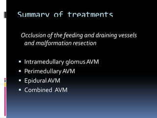 Spinal AVM AIIMS.pptx