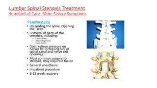 Spinal canal stenosis | PPTX