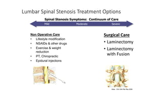 Spinal canal stenosis | PPTX