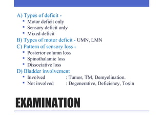 Diseases of Spinal Cord | PPT