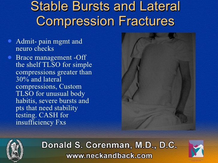 Spinal cord injuries spine fracture thoracolumbar fracture colo…
