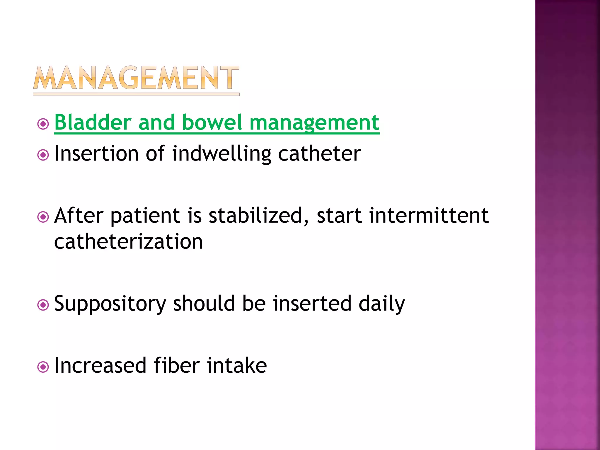 Spinal cord injury | PPTX