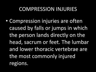 Spinal cord injury | PPTX