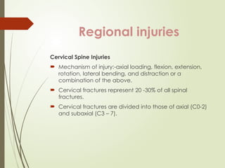 Management of a patient with spine and spinal cord injury | PPTX