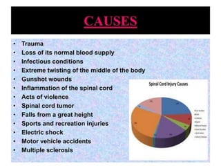 Spinal Cord Injury Lecture Presentation for Medical Students.