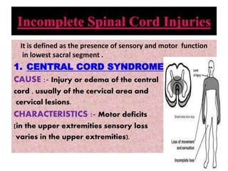 Spinal Cord Injury Lecture Presentation for Medical Students.