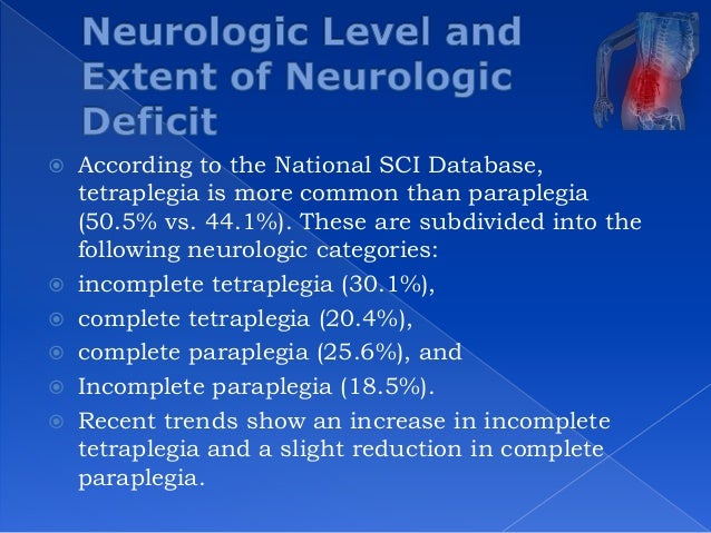 Spinal cord injury rehabilitation