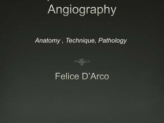 Anatomy , Technique, Pathology
 