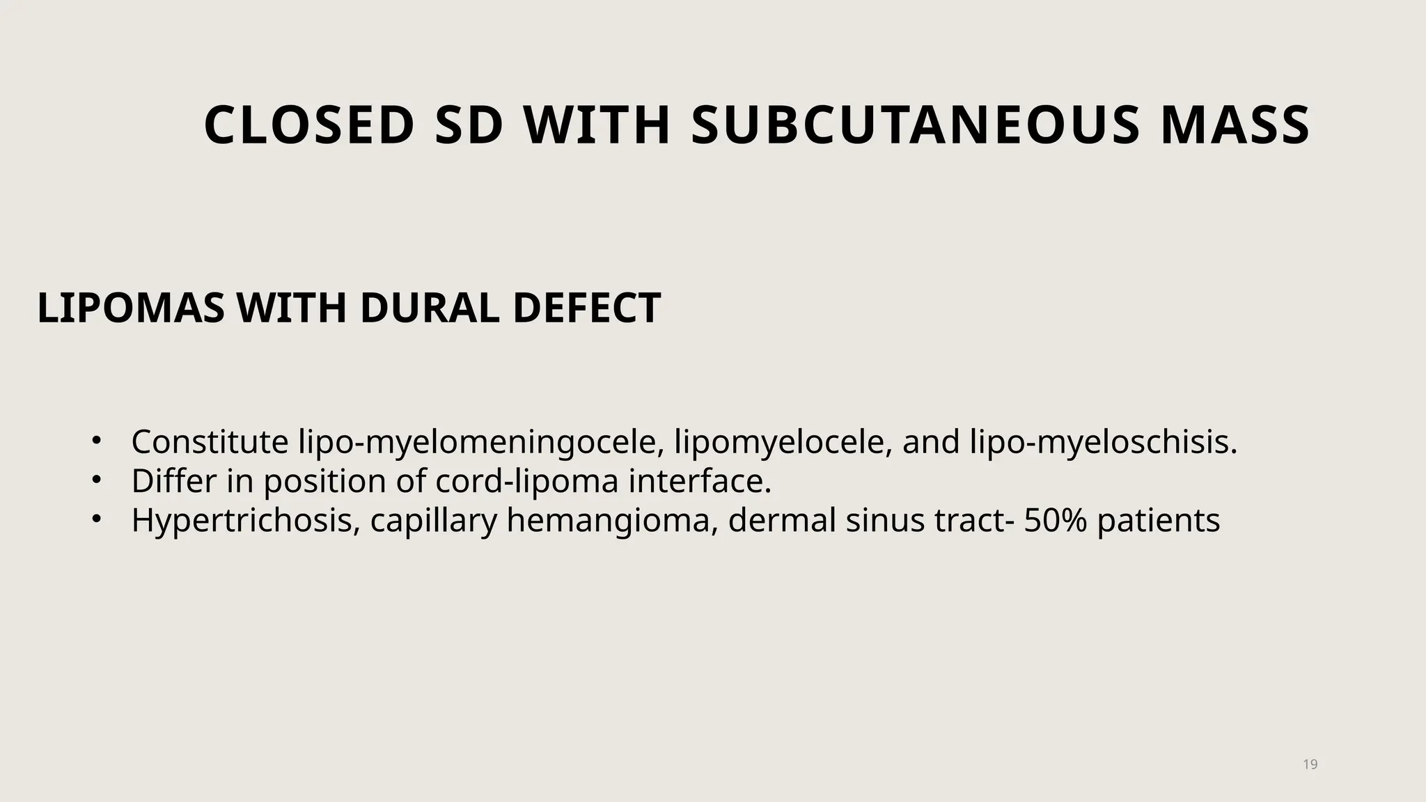 RADIOLOGICAL IMAGING IN CASES OF SPINAL DYSRAPHISM | PPTX