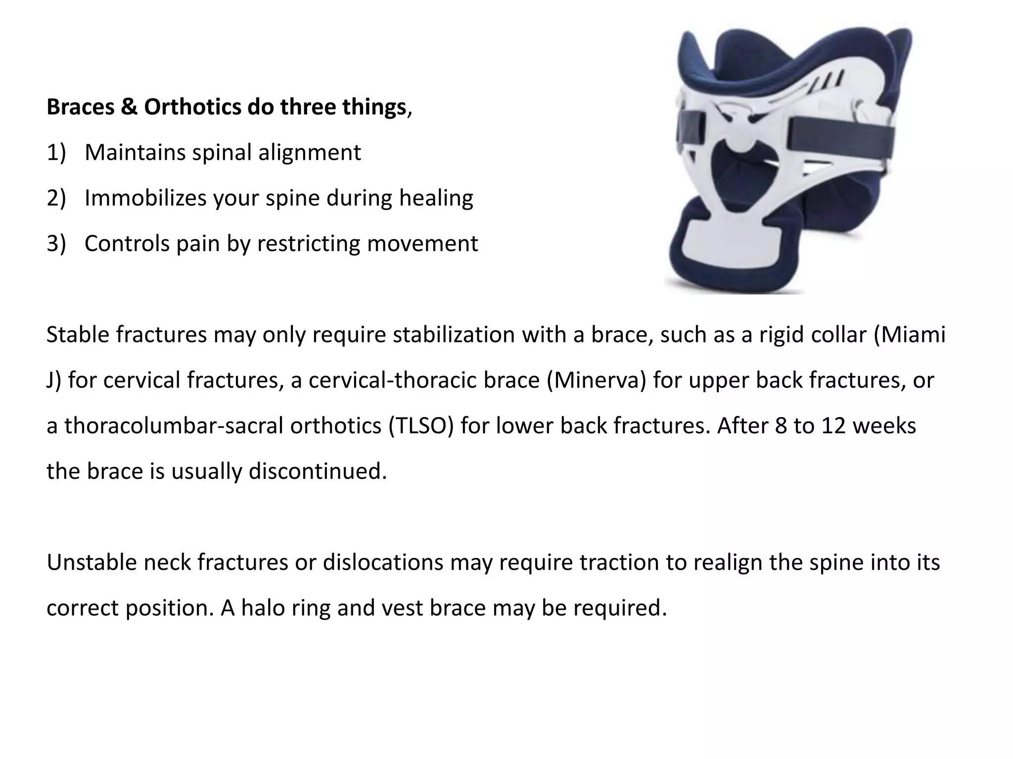 Minerva Rigit Spinal facture a detailed overview | PPTX
