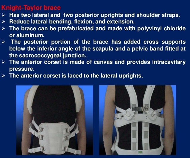 Spinal orthosis dr.aliaa
